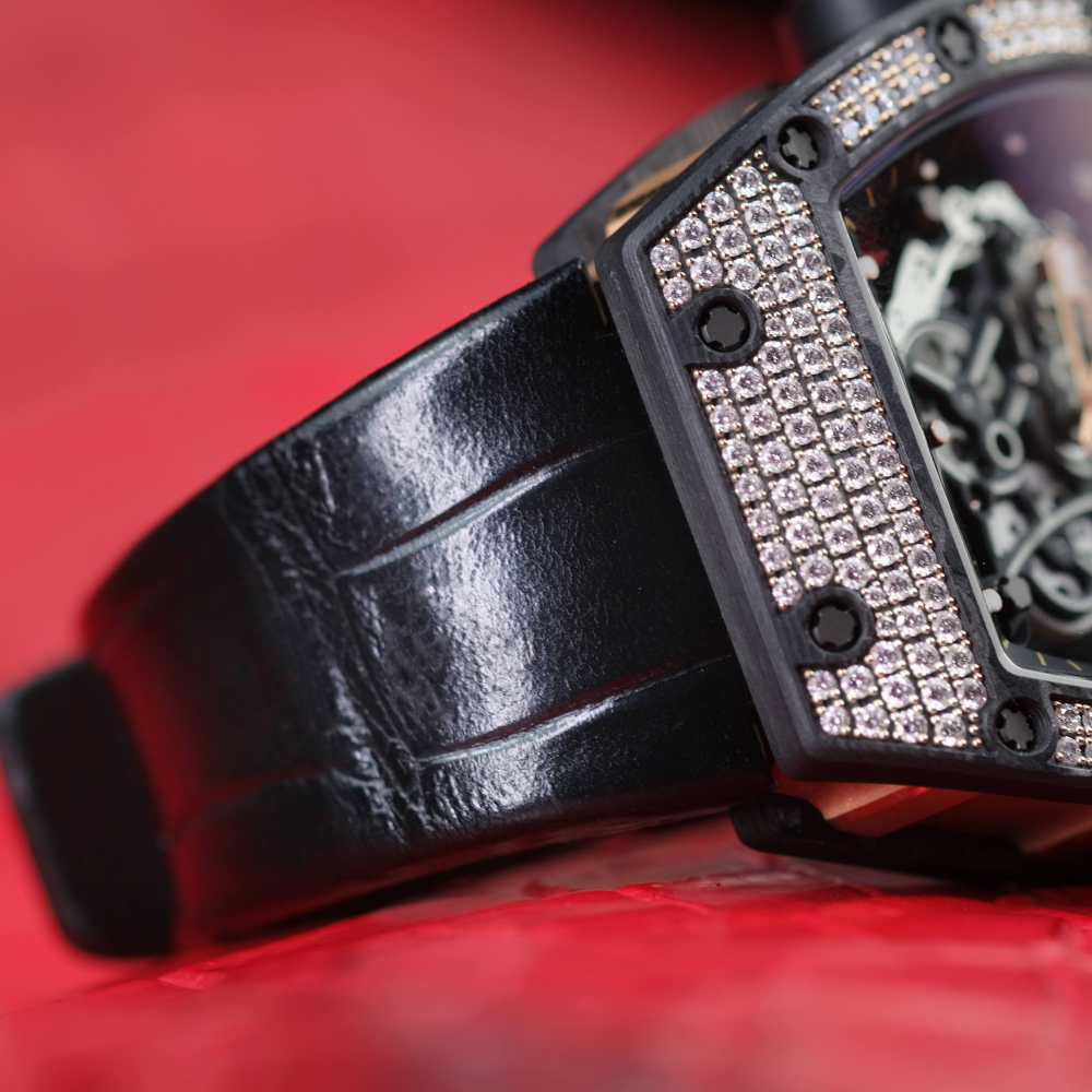 Alligator Leather Strap for Richard Mille