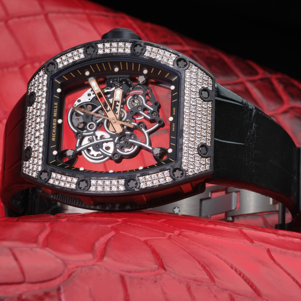 Alligator Leather Strap for Richard Mille