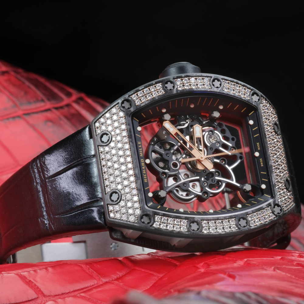 Alligator Leather Strap for Richard Mille