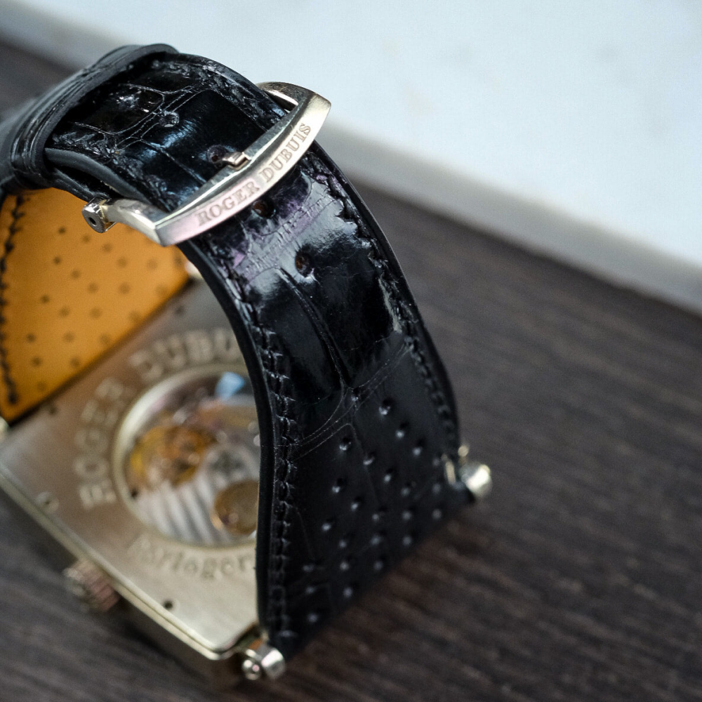 Alligator Leather Strap for Roger Dubuis