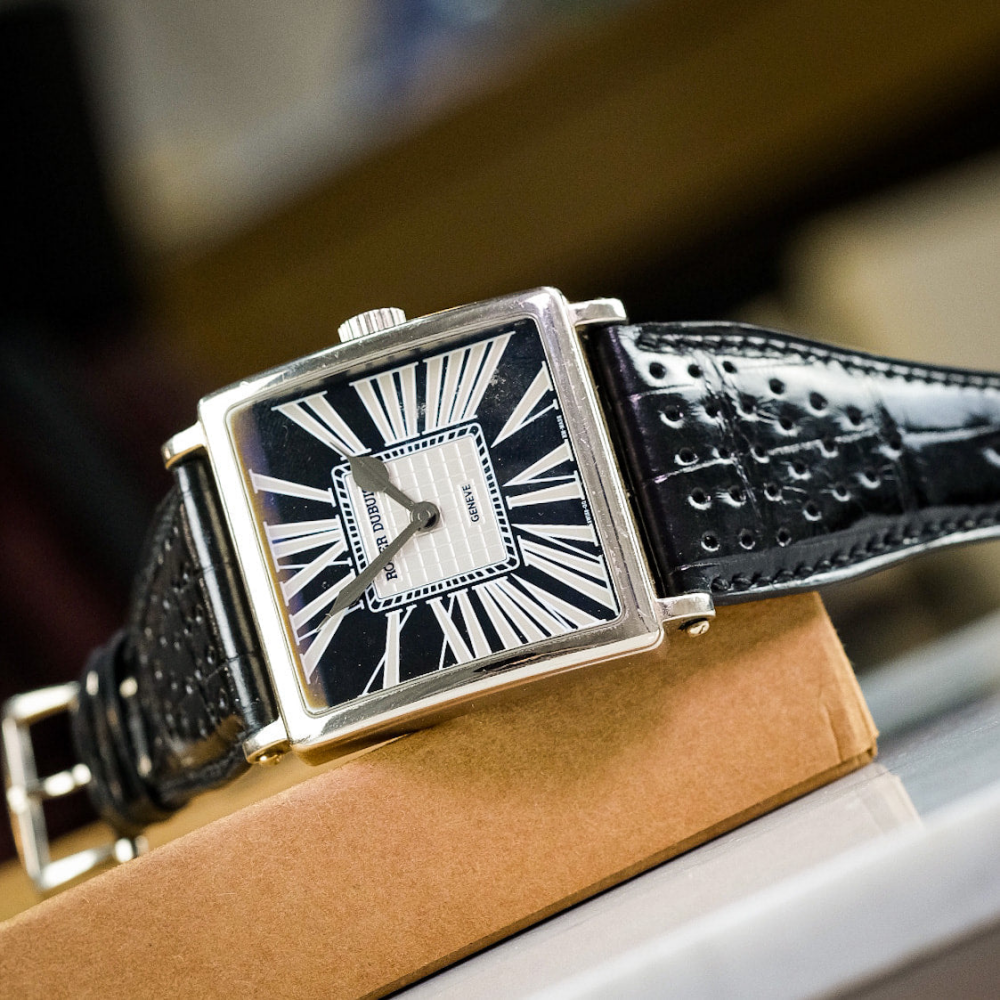 Alligator Leather Strap for Roger Dubuis