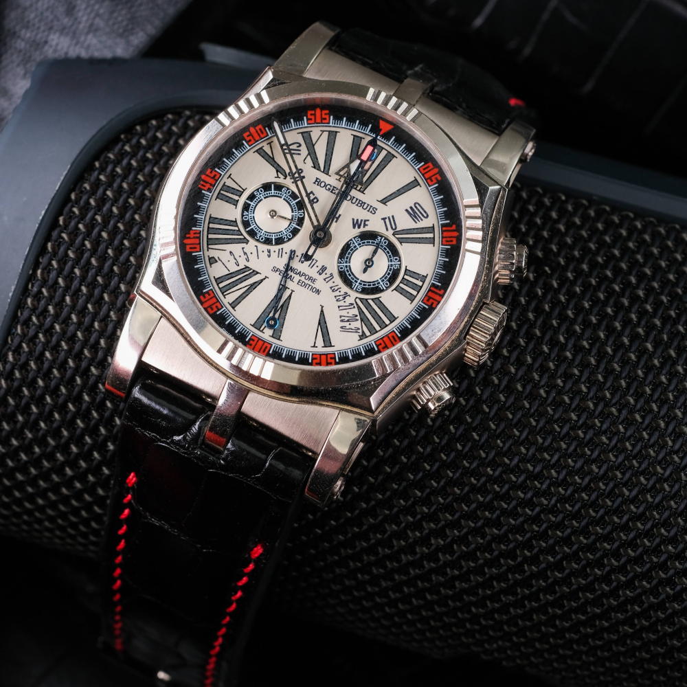 Alligator Leather Strap for Roger Dubuis