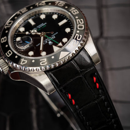 Alligator Leather Strap for Rolex GMT-Master II