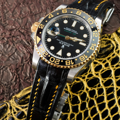 Alligator Leather Strap for Rolex GMT-Master II