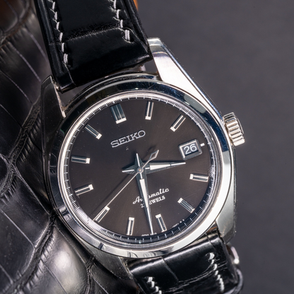 Alligator Leather Strap for Seiko