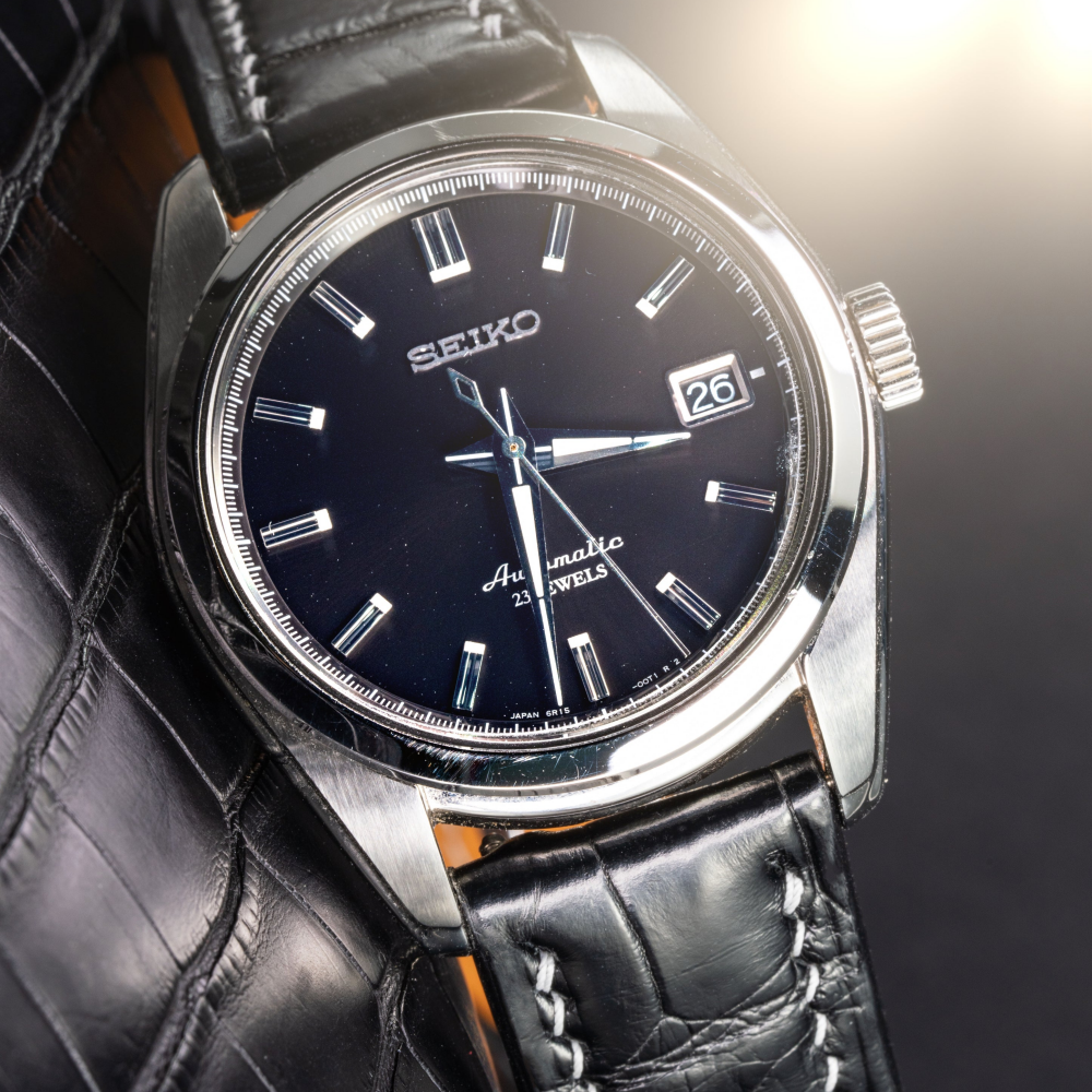 Alligator Leather Strap for Seiko
