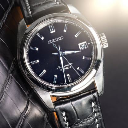 Alligator Leather Strap for Seiko