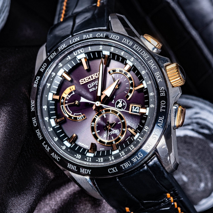 Alligator Leather Strap for Seiko