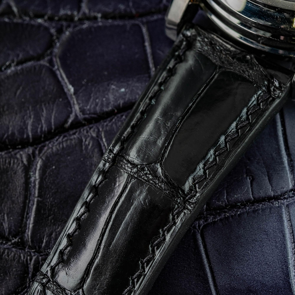 Alligator Leather Strap for Seiko