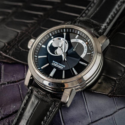 Alligator Leather Strap for Seiko
