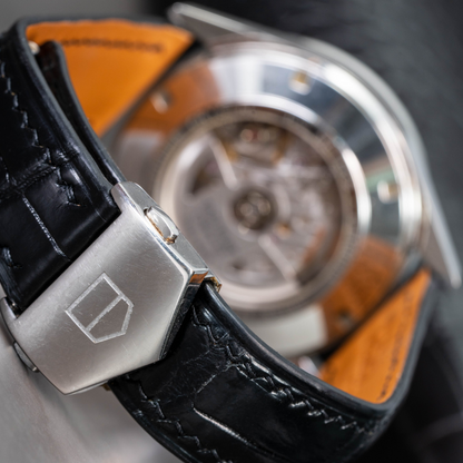 Alligator Leather Strap for Tag Heuer Carrera