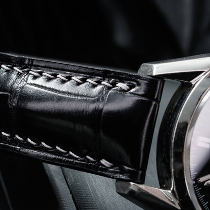 Alligator Leather Strap for Tag Heuer Carrera
