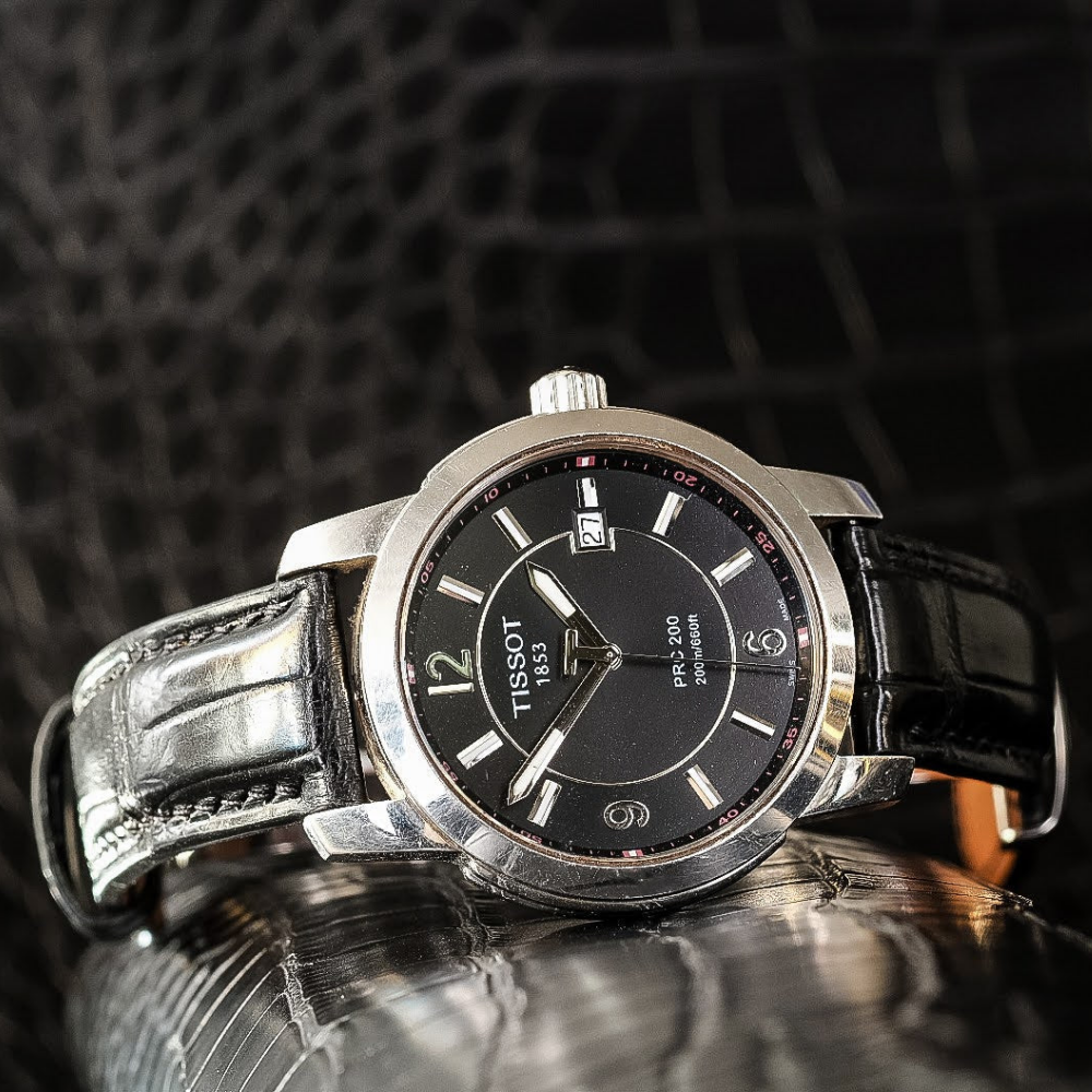Alligator Leather Strap for Tissot
