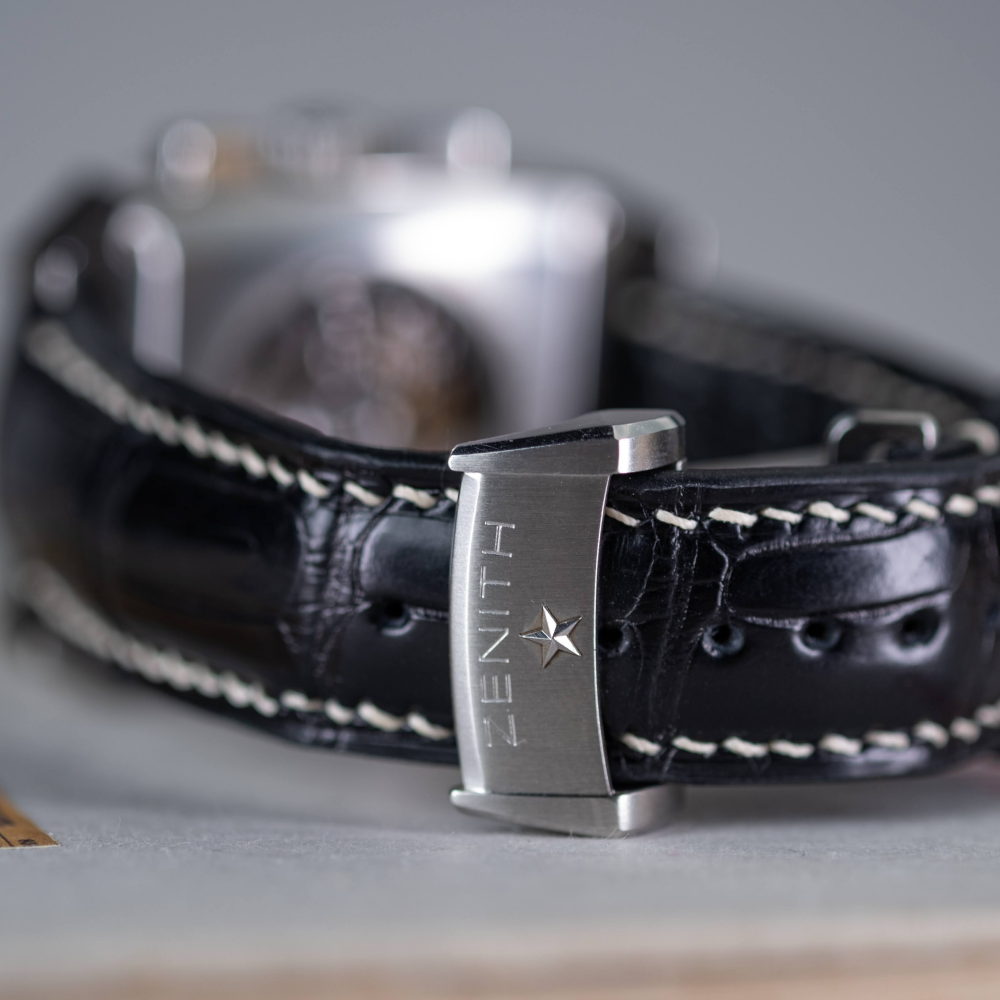 Alligator Leather Strap for Zenith