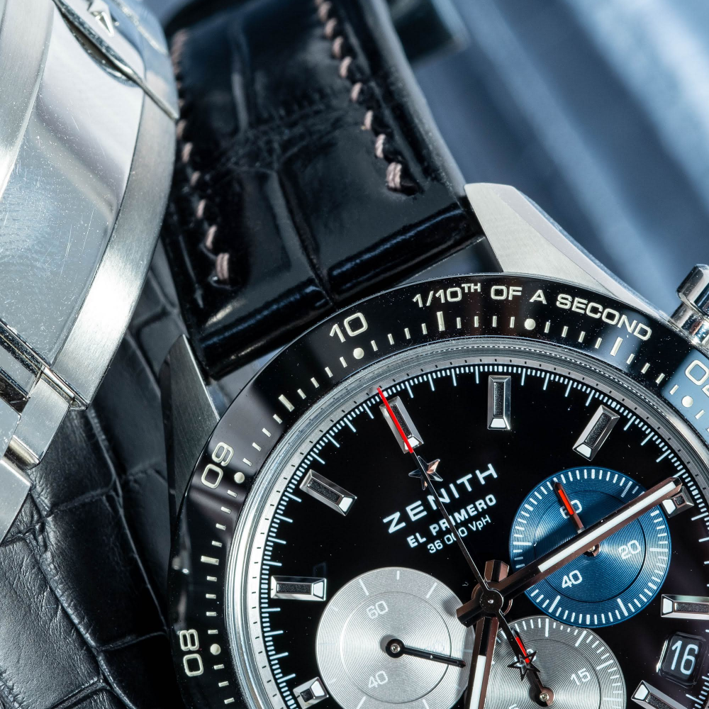 Alligator Leather Strap for Zenith