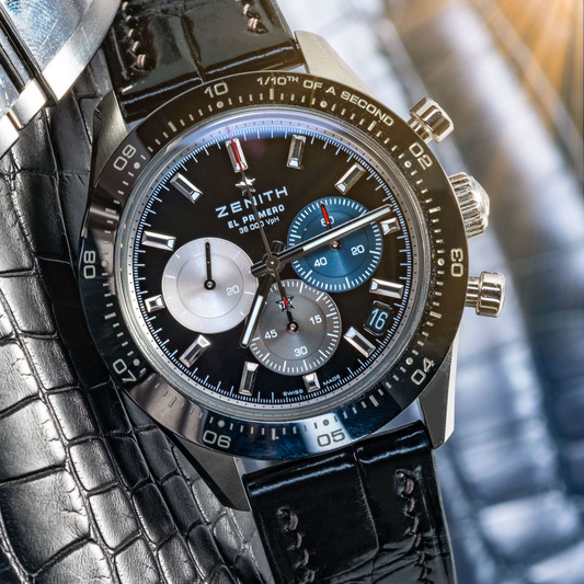 Alligator Leather Strap for Zenith