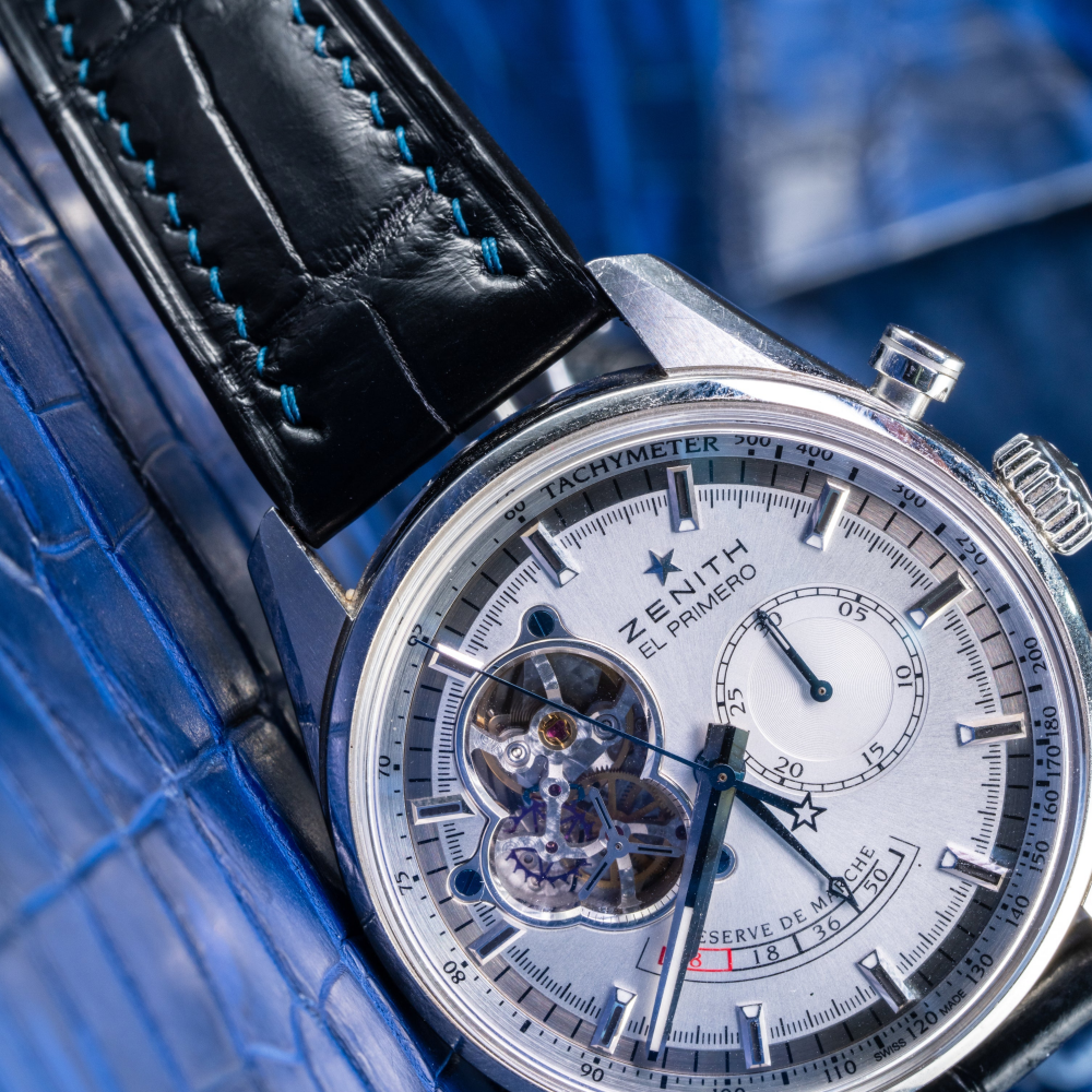 Alligator Leather Strap for Zenith