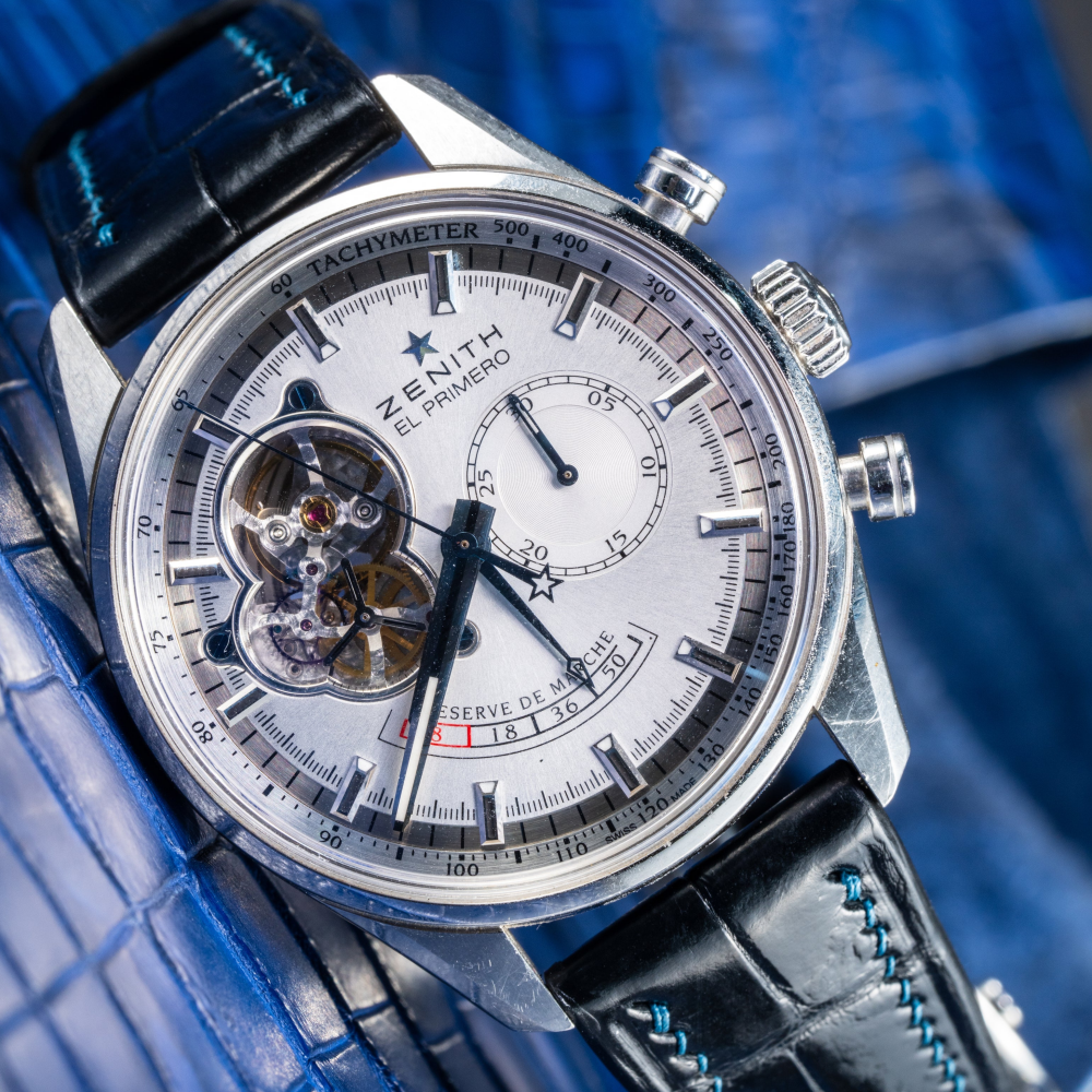 Alligator Leather Strap for Zenith