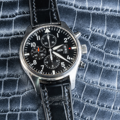 Alligator Leather Strap for IWC Pilot