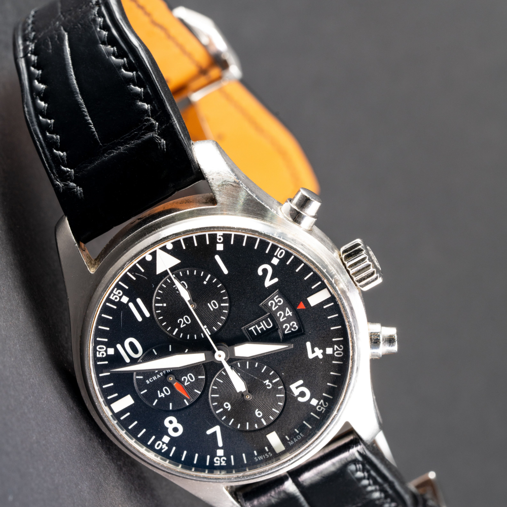 Alligator Leather Strap for IWC Pilot