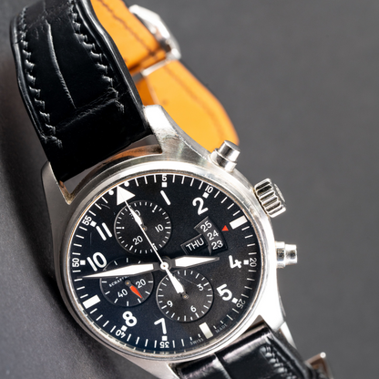 Alligator Leather Strap for IWC Pilot