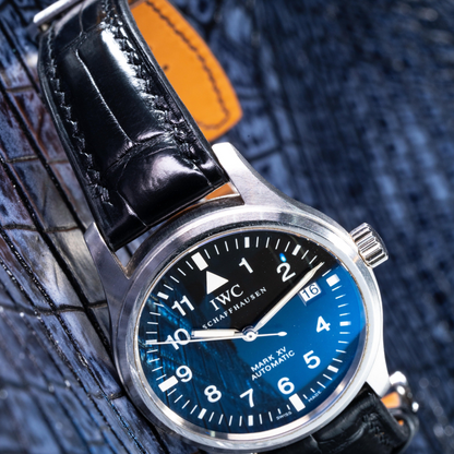 Alligator Leather Strap for IWC Pilot