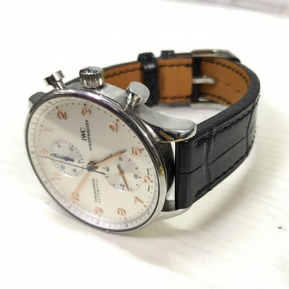 Alligator Leather Strap for IWC Portugieser