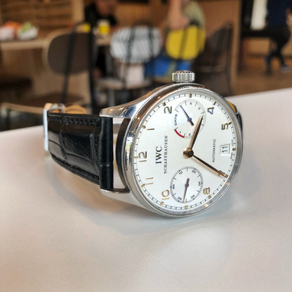 Alligator Leather Strap for IWC Portugieser