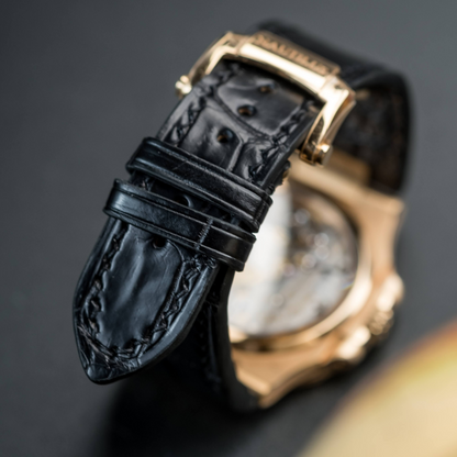 Alligator Leather Strap for Patek Philippe Nautilus