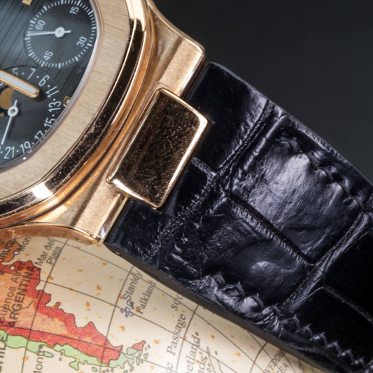 Alligator Leather Strap for Patek Philippe Nautilus