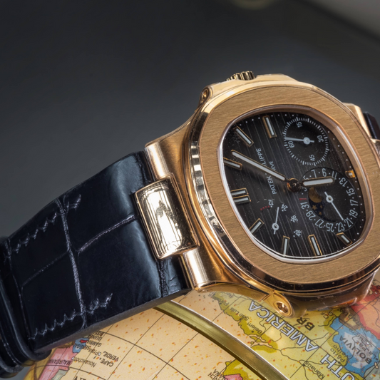 Patek Philippe Nautilus Alligator Leather Strap