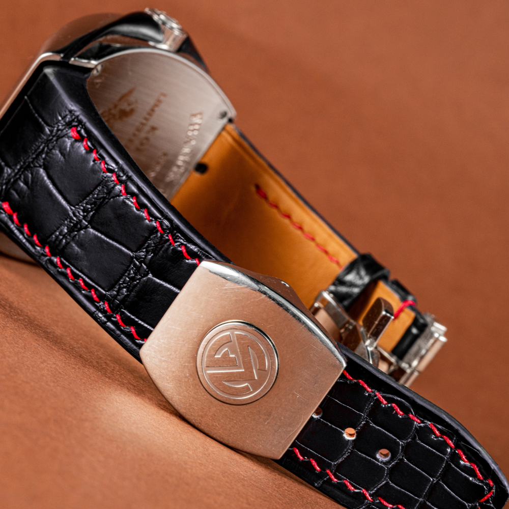 Alligator Leather Strap for Franck Muller Vanguard