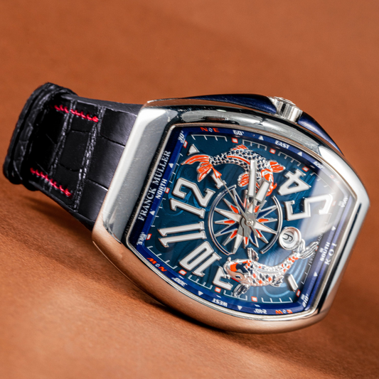 Alligator Leather Strap for Franck Muller Vanguard
