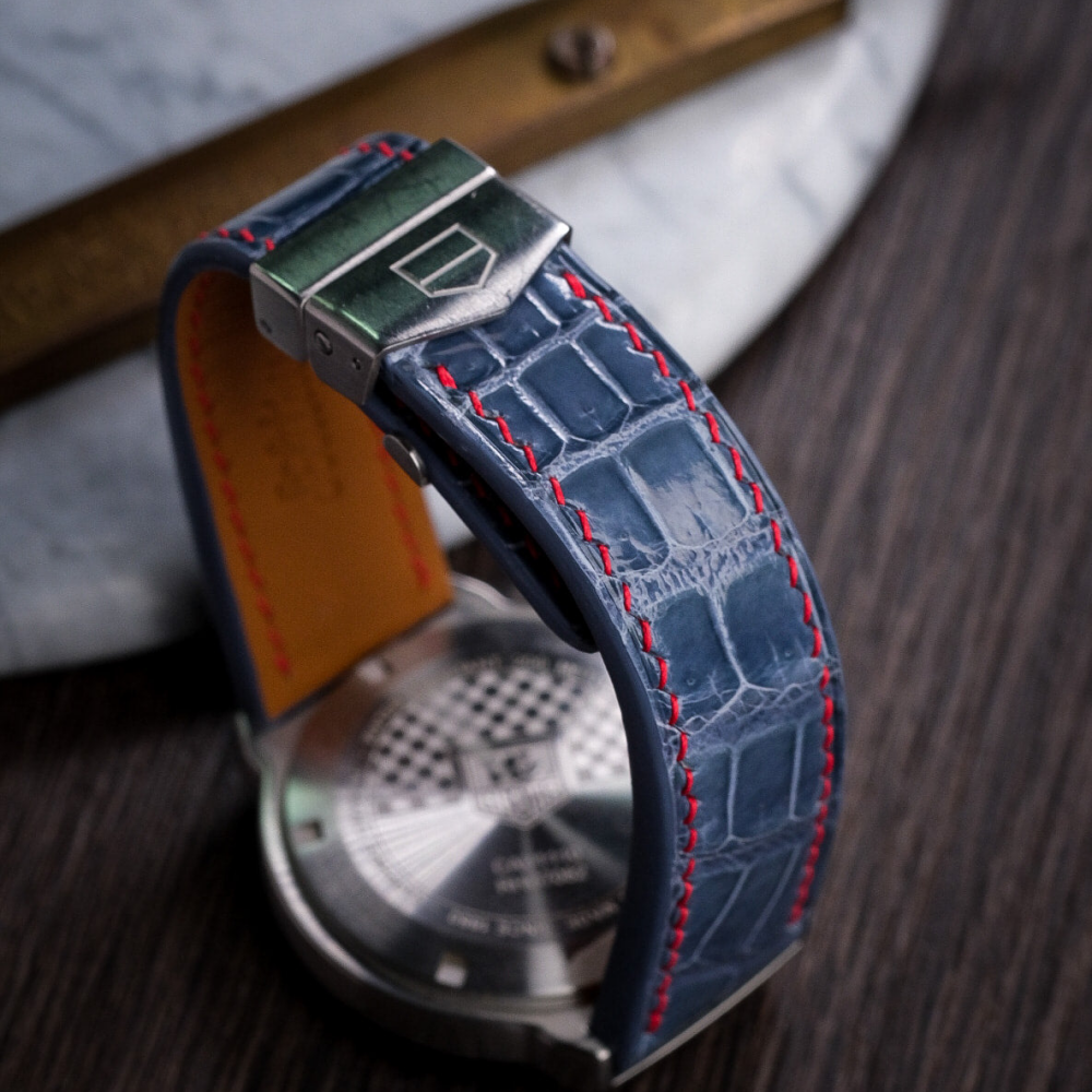 Alligator Leather Strap for Tag Heuer Formula 1