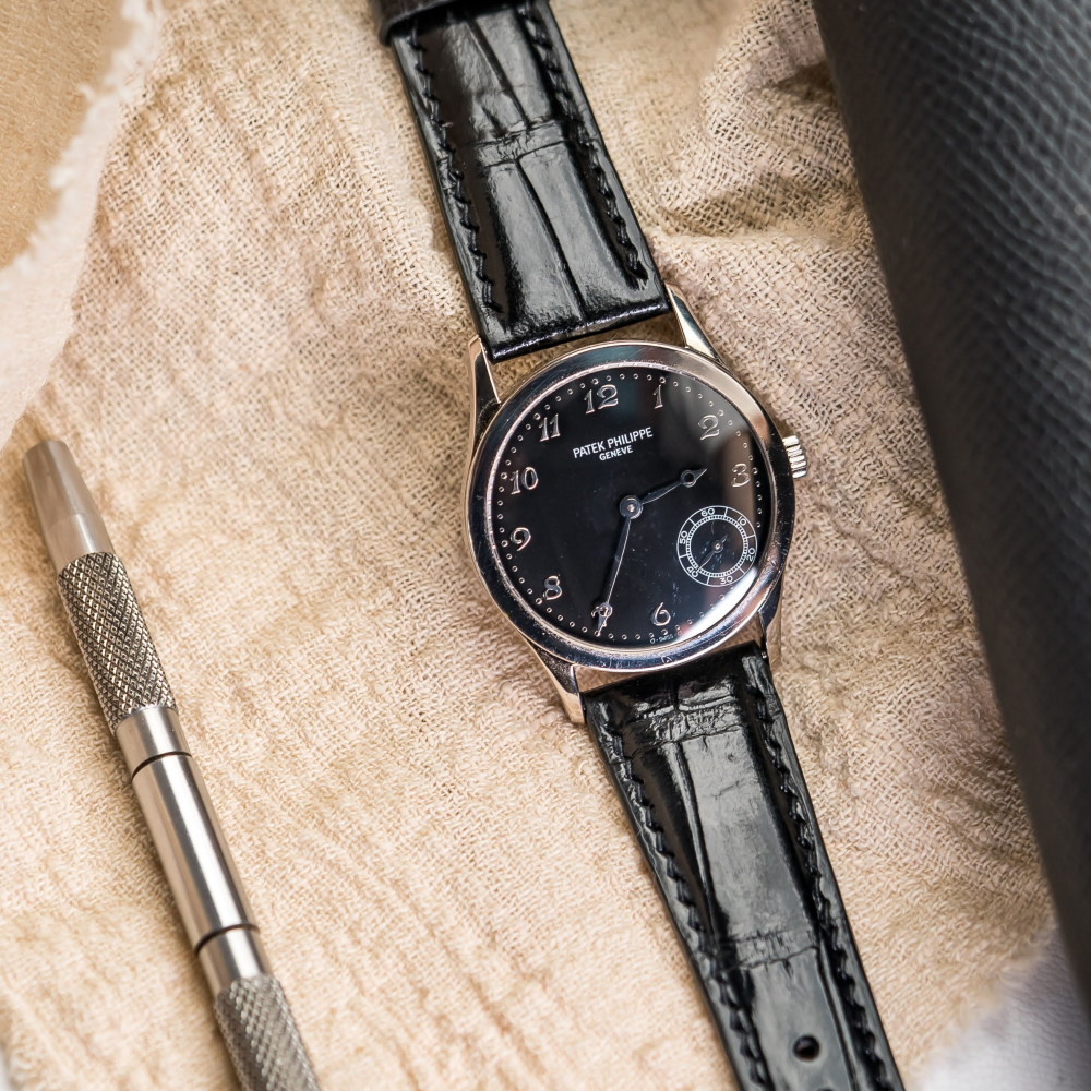 Alligator Leather Strap for Patek Philippe Calatrava