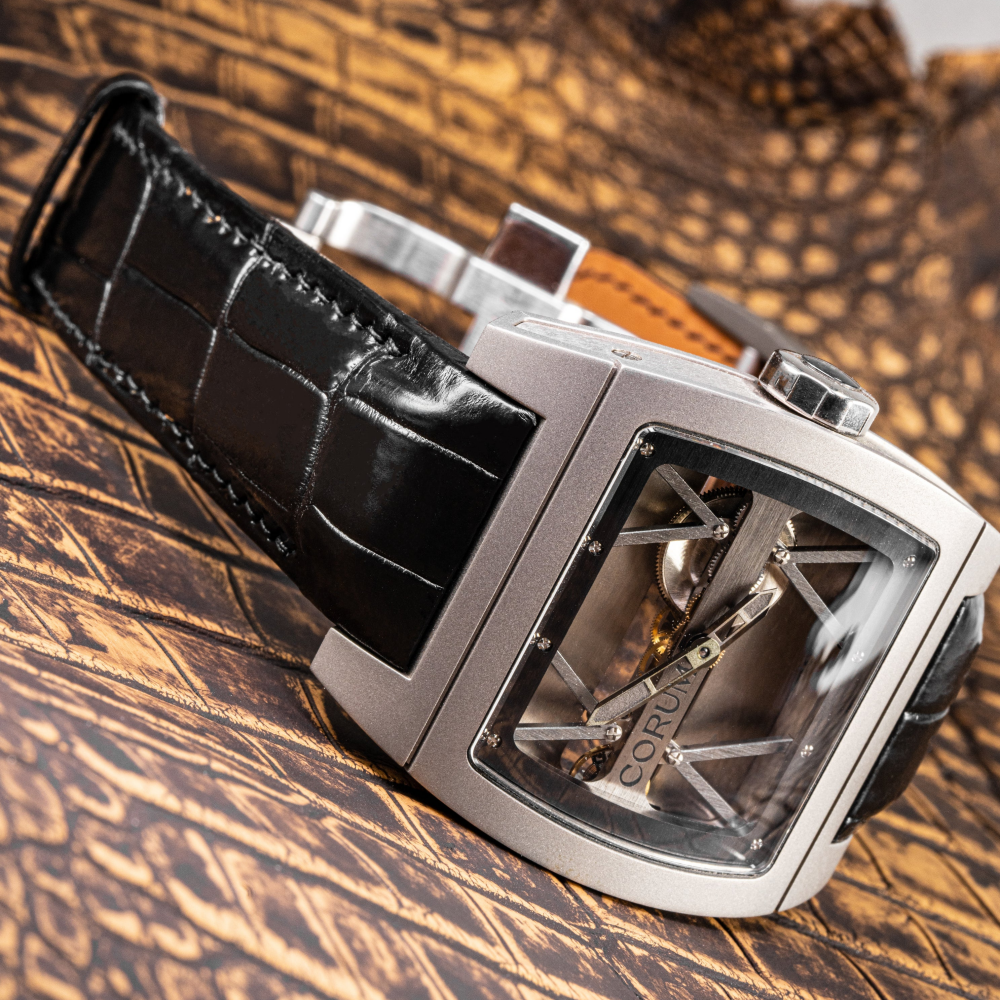 Alligator Leather Strap for Corum