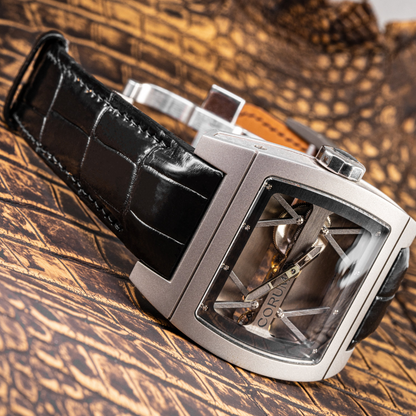 Alligator Leather Strap for Corum