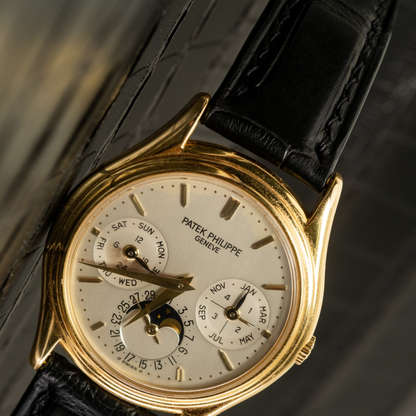 Alligator Leather Strap for Patek Philippe Grand Complications