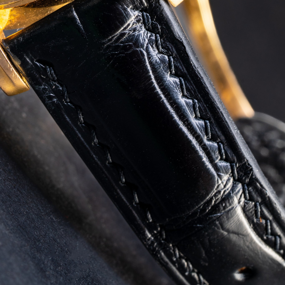 Omega De Ville Alligator Leather Strap