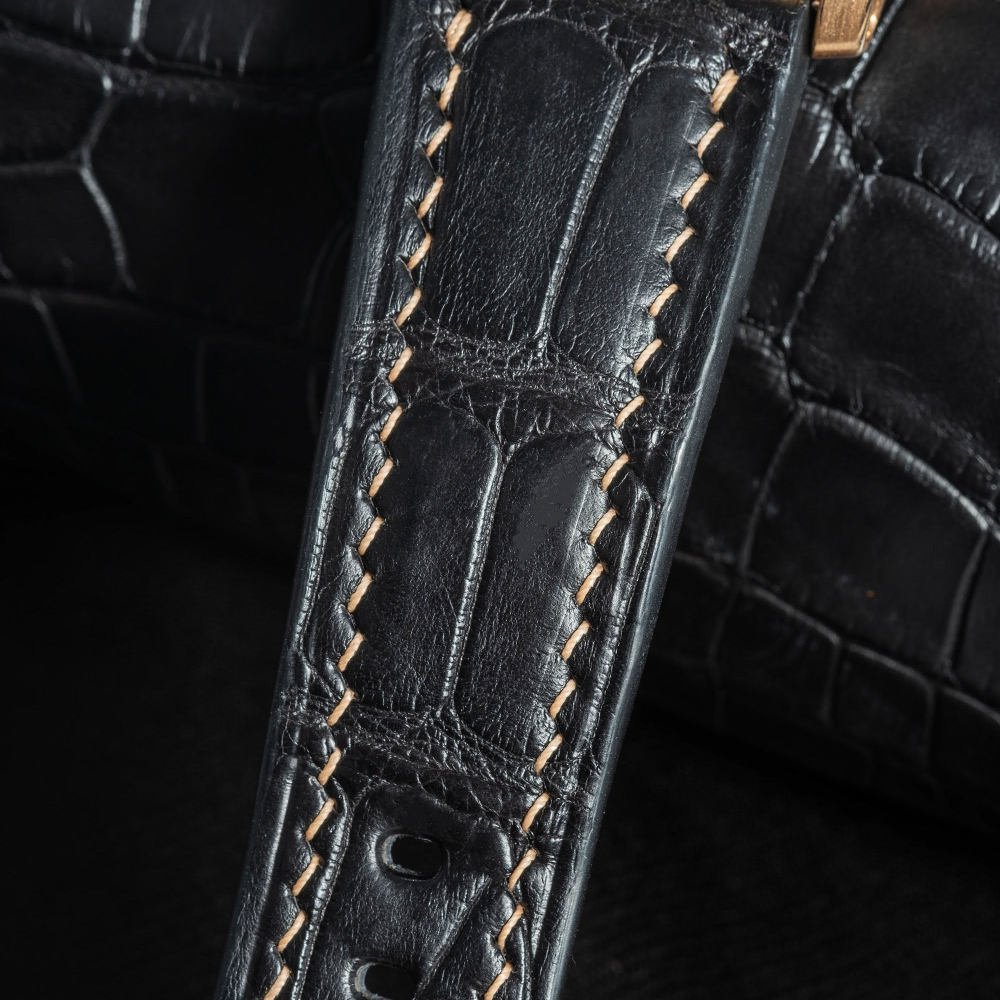 Alligator Leather Strap for Audemars Piguet Code 11.59