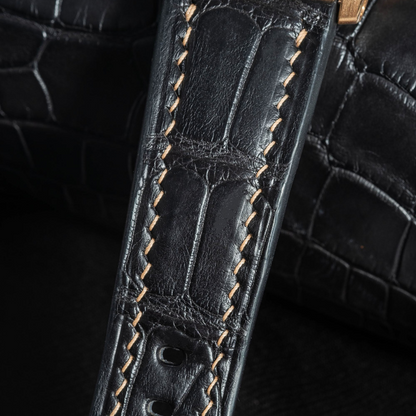 Alligator Leather Strap for Audemars Piguet Code 11.59