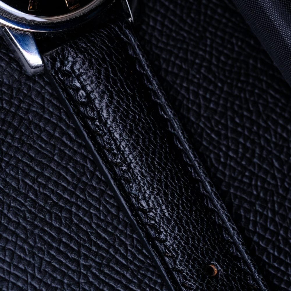 Chevre Leather Strap for Longines Conquest