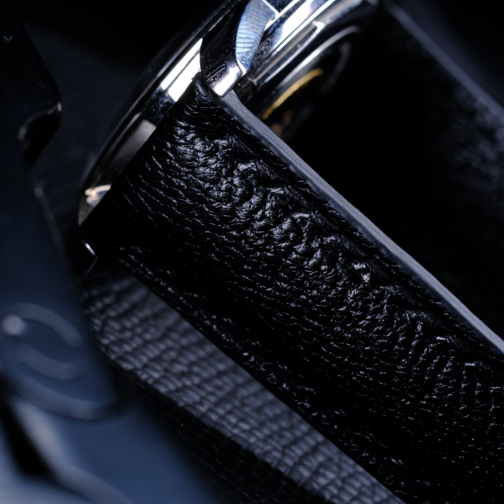 Chevre Leather Strap for Longines Conquest