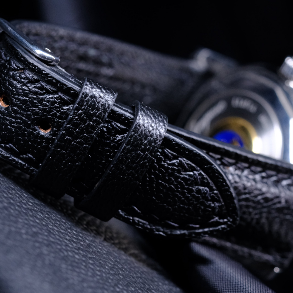 Chevre Leather Strap for Longines Conquest