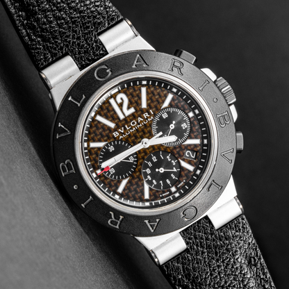Chevre Leather Strap for Bvlgari
