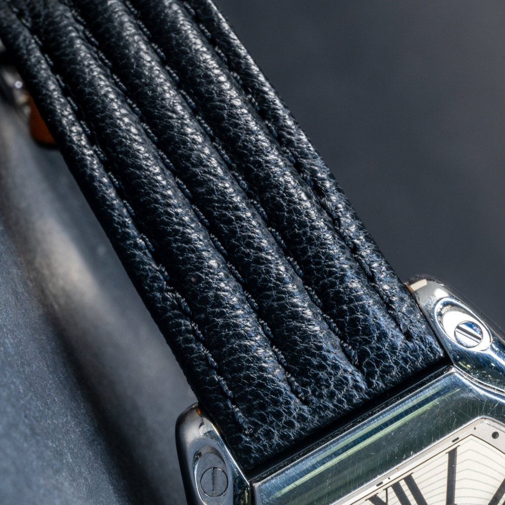 Chevre Leather Strap for Cartier Roadster