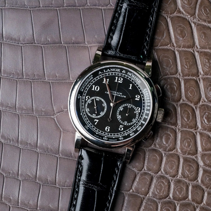 Alligator Leather Strap for A. Lange & Söhne Flyback
