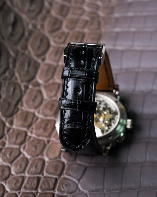 Alligator Leather Strap for A. Lange & Söhne Flyback