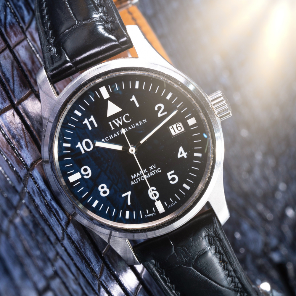 Alligator Leather Strap for IWC Pilot