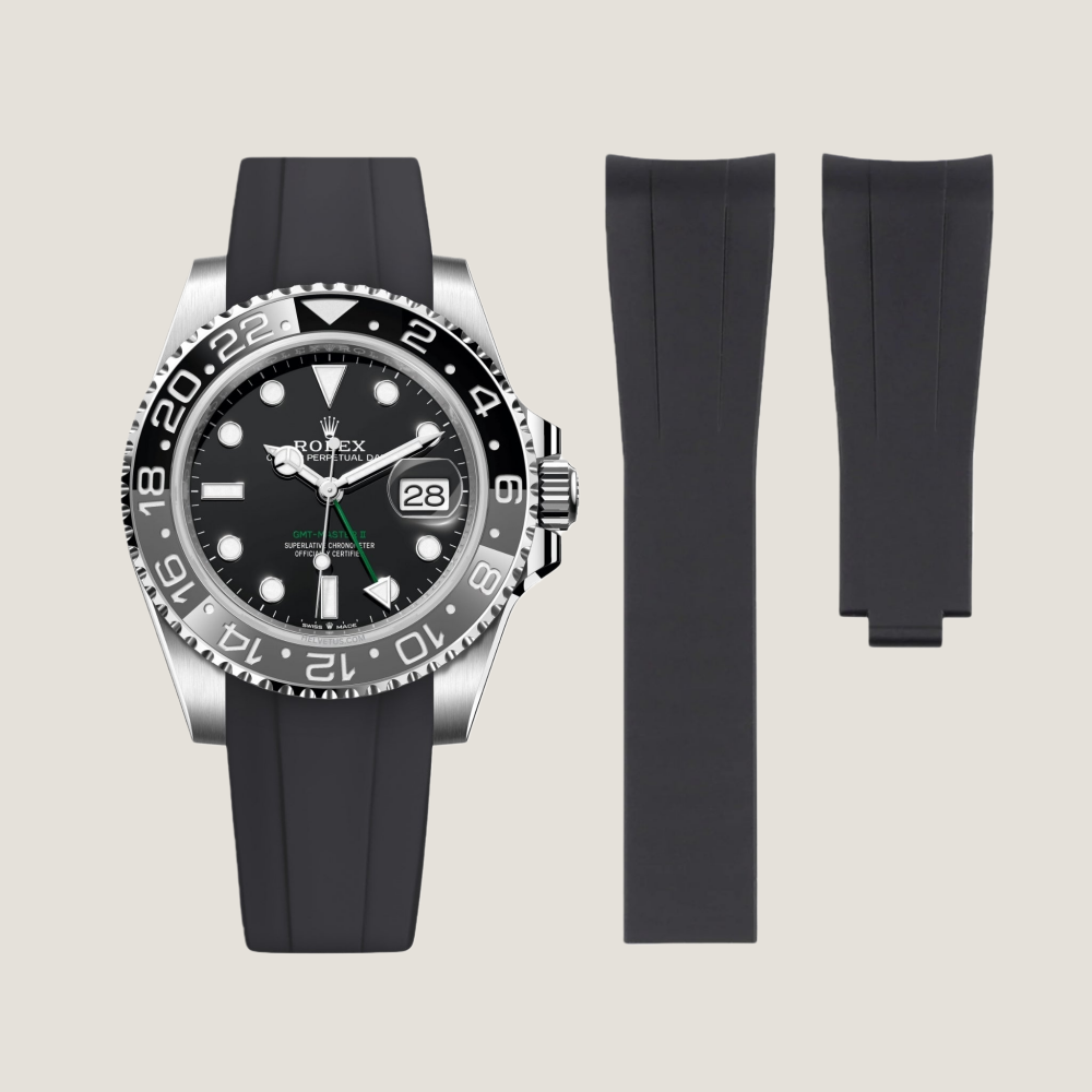Rolex GMT-Master II Rubber Strap – Deployant Clasp